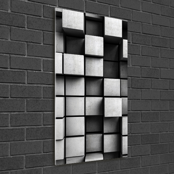 Foto auf glas vertikales Abstraktion