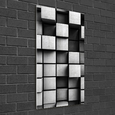 Foto auf glas vertikales Abstraktion