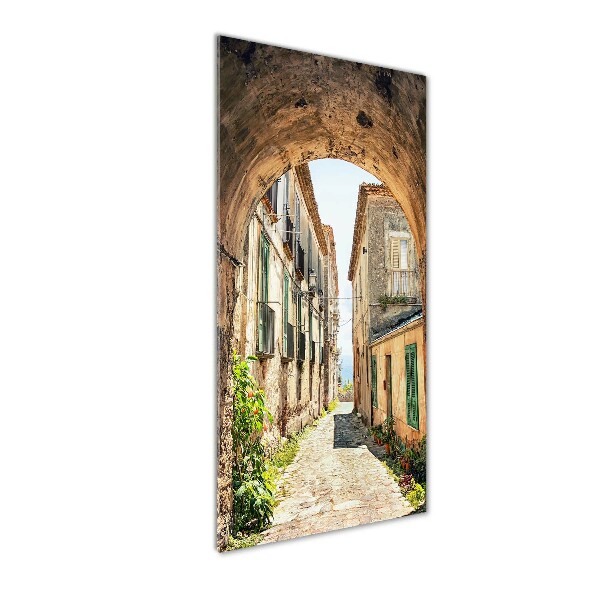 Foto auf glas vertikales Italienische Straßen
