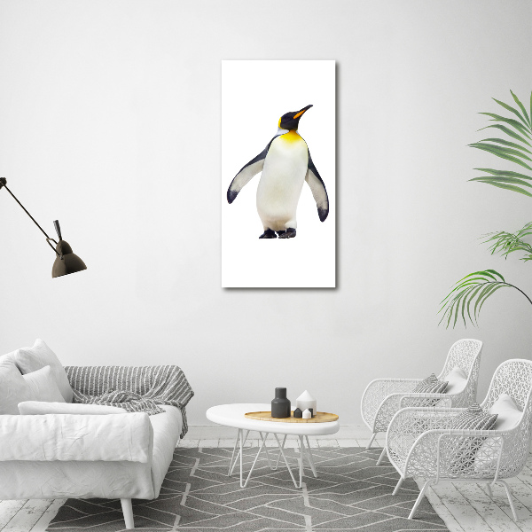 Foto auf glas vertikales Pinguin