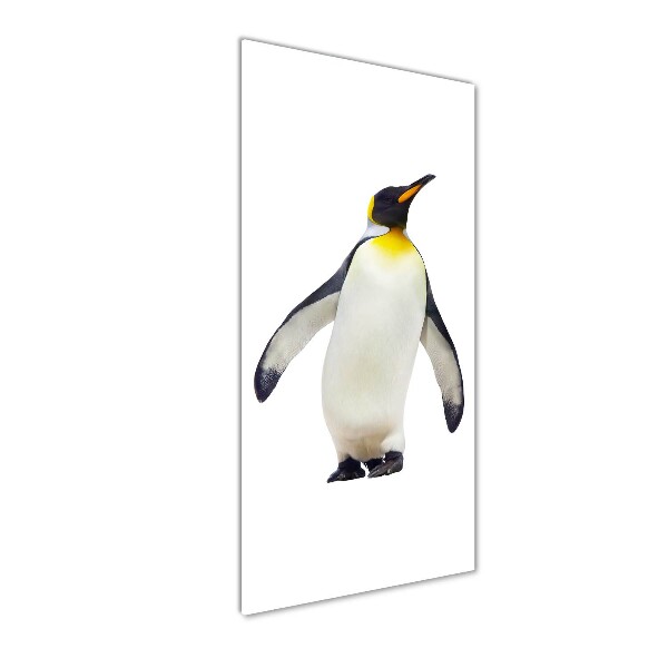 Foto auf glas vertikales Pinguin