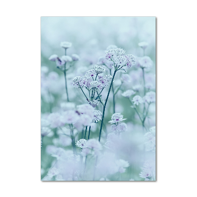 Glasbild vertikales Jochmädchen