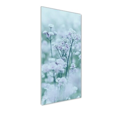 Glasbild vertikales Jochmädchen