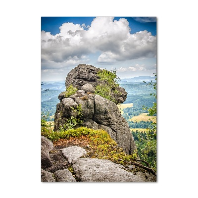 Foto auf glas vertikales Szczeliniec Wielki