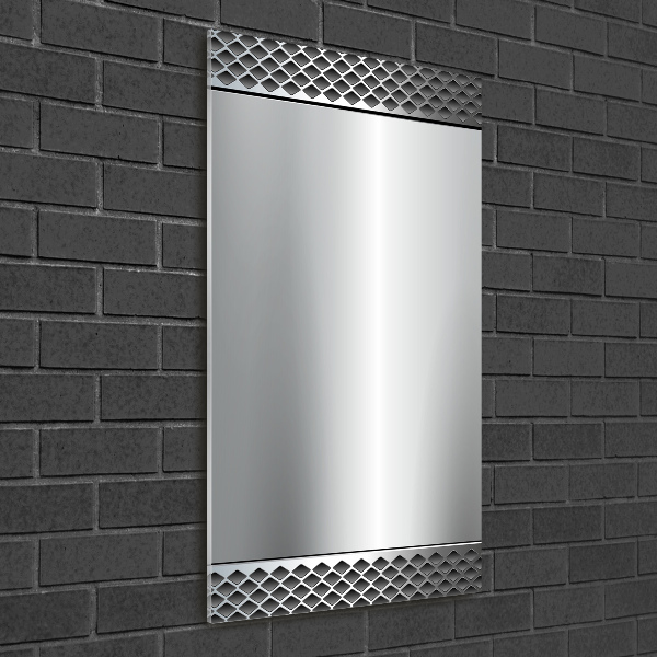 Foto auf glas vertikales Metallischer Hintergrund