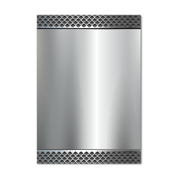 Foto auf glas vertikales Metallischer Hintergrund