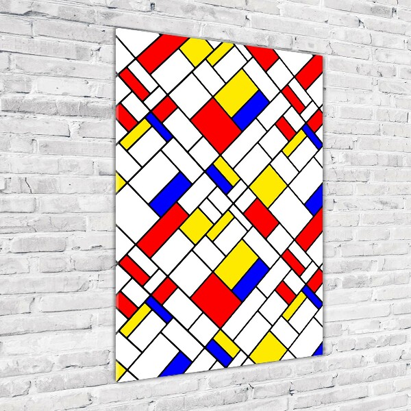 Bild aus glas vertikales Abstraktion