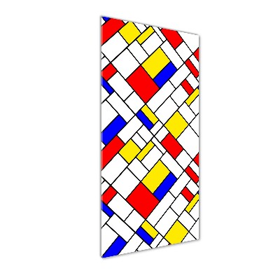 Bild aus glas vertikales Abstraktion