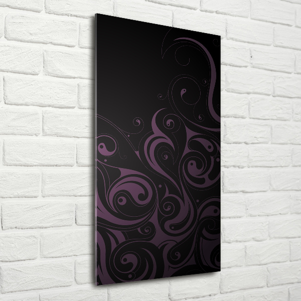 Foto auf glas vertikales Ornamente