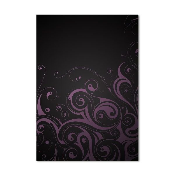 Foto auf glas vertikales Ornamente