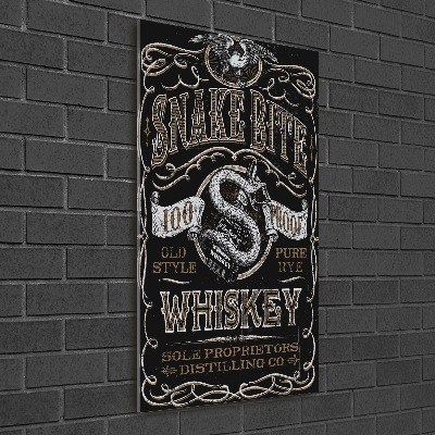 Foto auf glas vertikales Whiskey