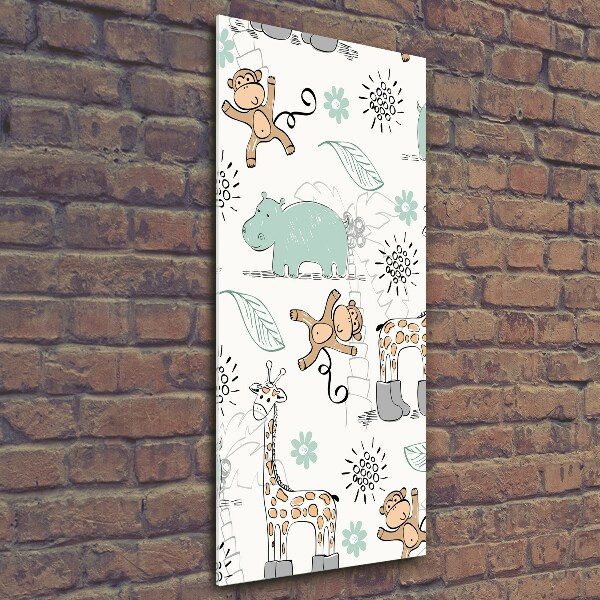 Foto auf glas vertikales Tiere Afrikas