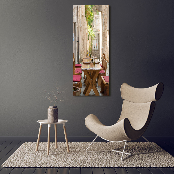 Foto auf glas vertikales Korčula, Kroatien