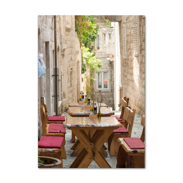 Foto auf glas vertikales Korčula, Kroatien