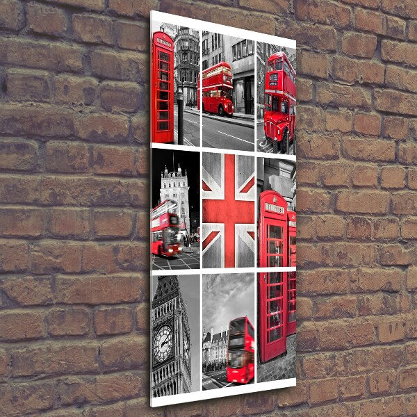 Bild aus glas vertikales London College