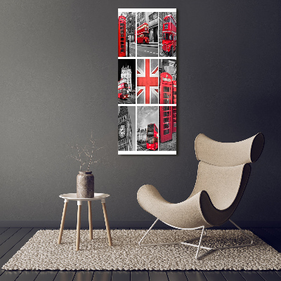 Bild aus glas vertikales London College