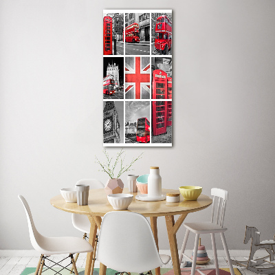 Bild aus glas vertikales London College