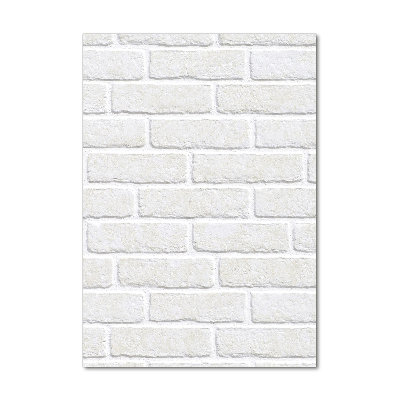 Foto auf glas vertikales Ziegelmauer