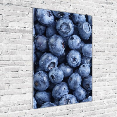 Glasbild vertikales Beeren