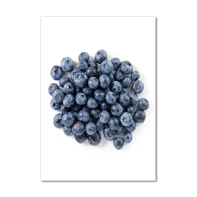 Bild aus glas vertikales Beeren