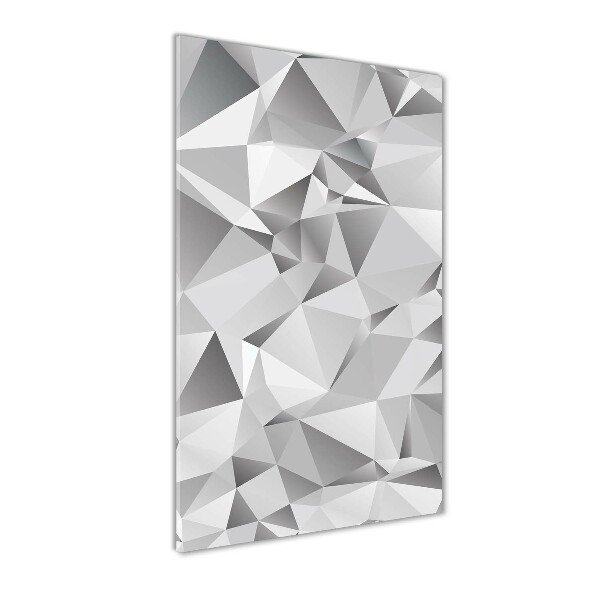 Foto auf glas vertikales 3D-Abstraktion