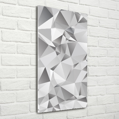 Foto auf glas vertikales 3D-Abstraktion