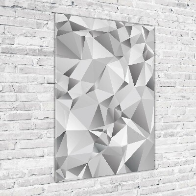 Foto auf glas vertikales 3D-Abstraktion