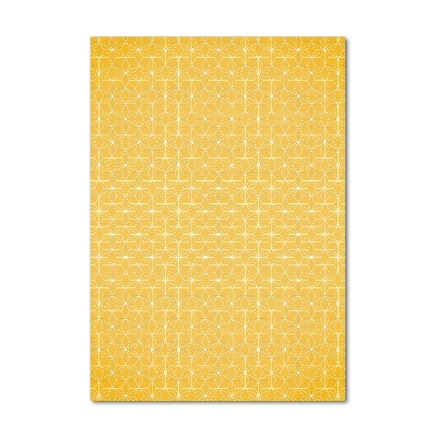 Glasbild vertikales Sterne