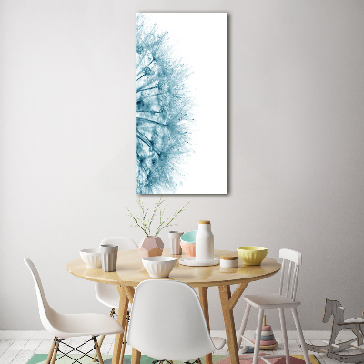 Bild aus glas vertikales Löwenzahnsamen