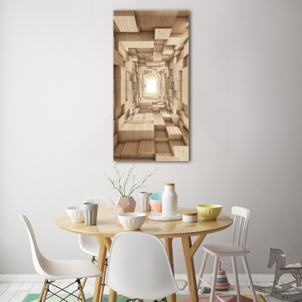 Foto auf glas vertikales Abstraktion