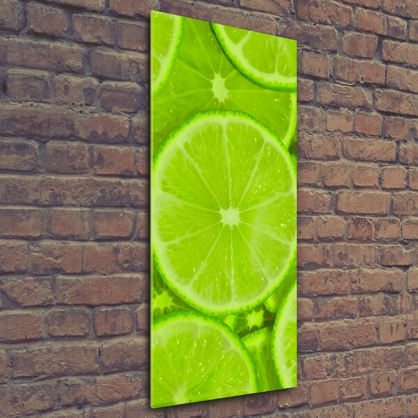 Foto auf glas vertikales Limes