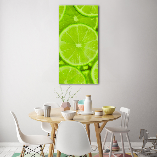 Foto auf glas vertikales Limes