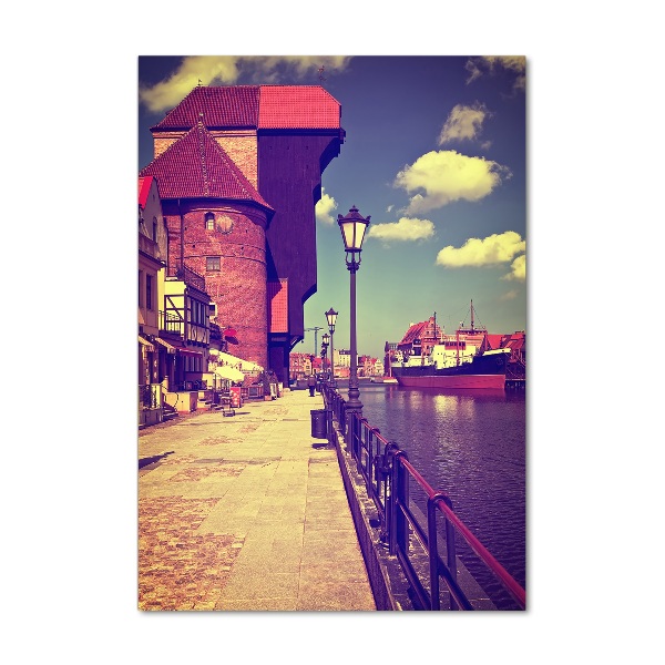 Foto auf glas vertikales Danzig, Polen