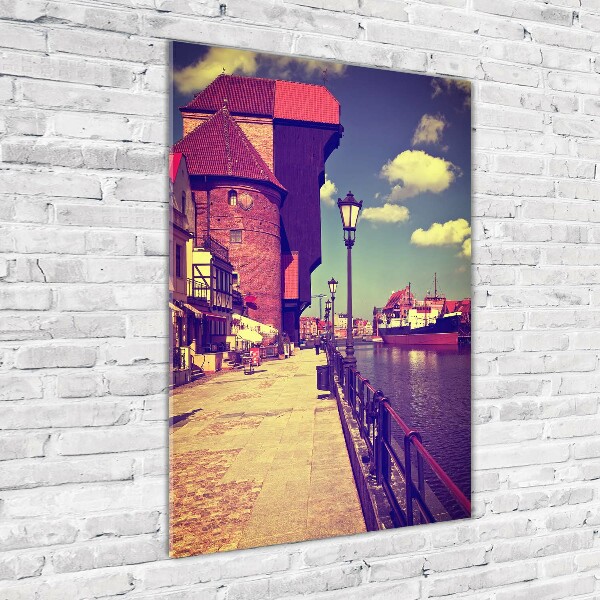 Foto auf glas vertikales Danzig, Polen