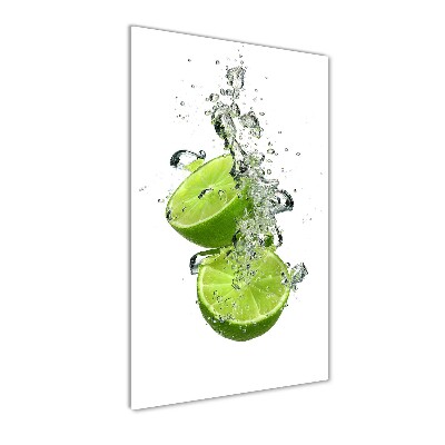 Bild aus glas vertikales Limes