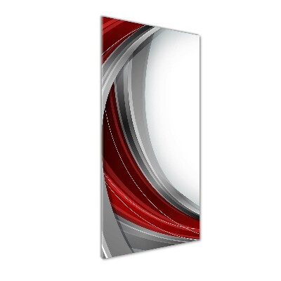 Bild aus glas vertikales Wellen im Hintergrund