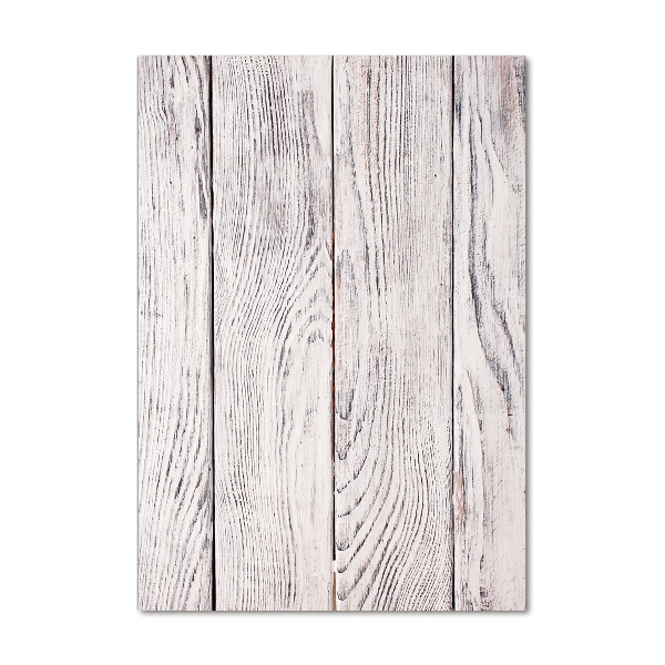 Bild aus glas vertikales Holzwand