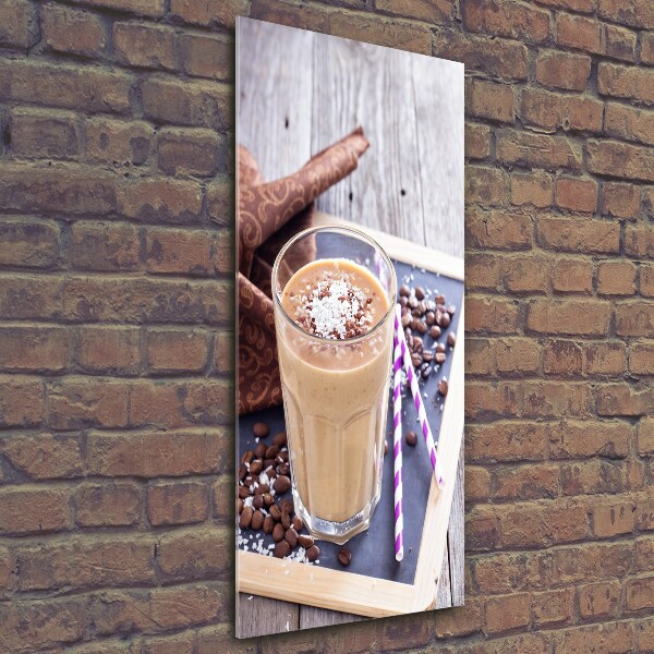 Foto auf glas vertikales Schokoladencocktail