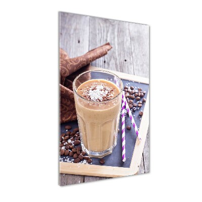 Foto auf glas vertikales Schokoladencocktail