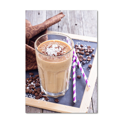 Foto auf glas vertikales Schokoladencocktail