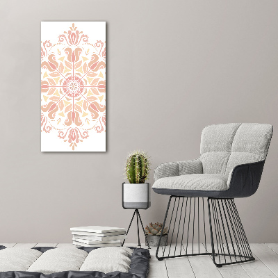 Bild aus glas vertikales Orientalisches Muster