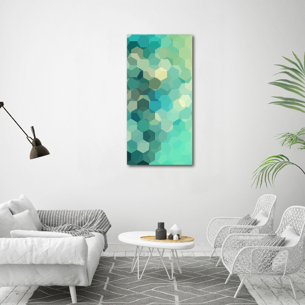 Foto auf glas vertikales Abstrakter Hintergrund