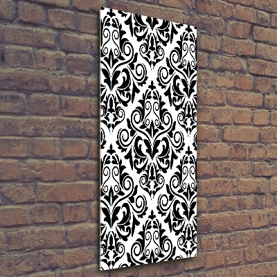 Foto auf glas vertikales Ornamente