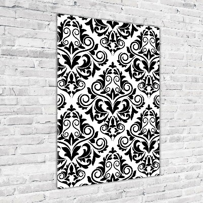 Foto auf glas vertikales Ornamente