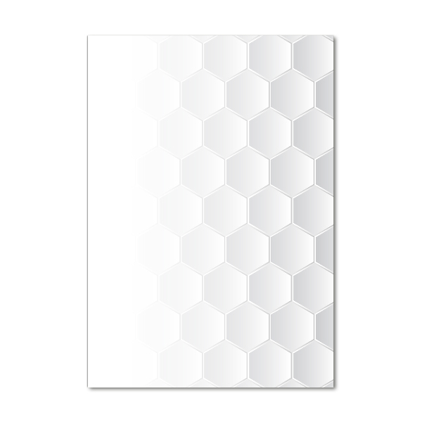 Glasbild vertikales Geometrischer Hintergrund