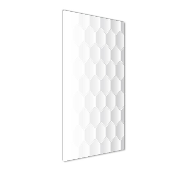 Glasbild vertikales Geometrischer Hintergrund
