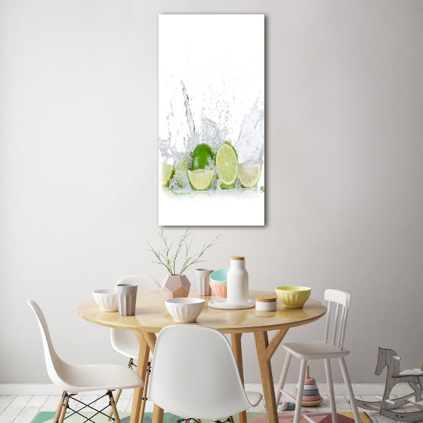 Bild aus glas vertikales Kalk