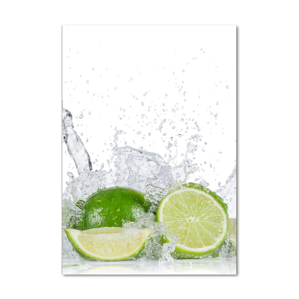 Bild aus glas vertikales Kalk