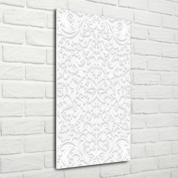 Bild aus glas vertikales Ornamente
