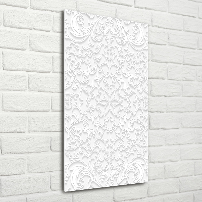 Bild aus glas vertikales Ornamente